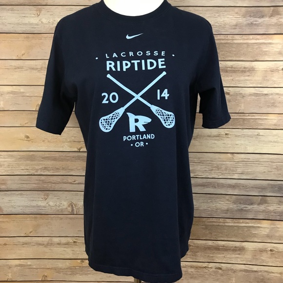Nike Tops - Nike Tshirt Lacrosse Riptide 2014 Portland Oregon